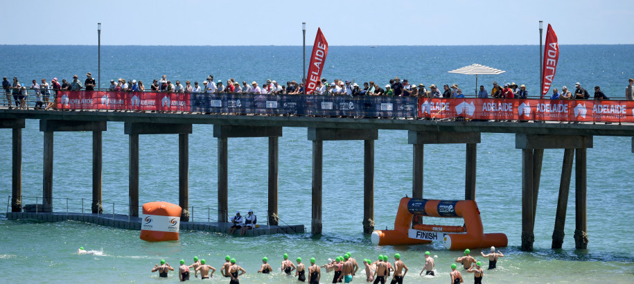 Brighton Beach will once again host the Australian Open Water Swimming Championships.