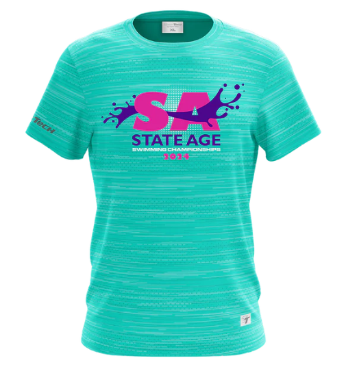 State Age Teal Tee