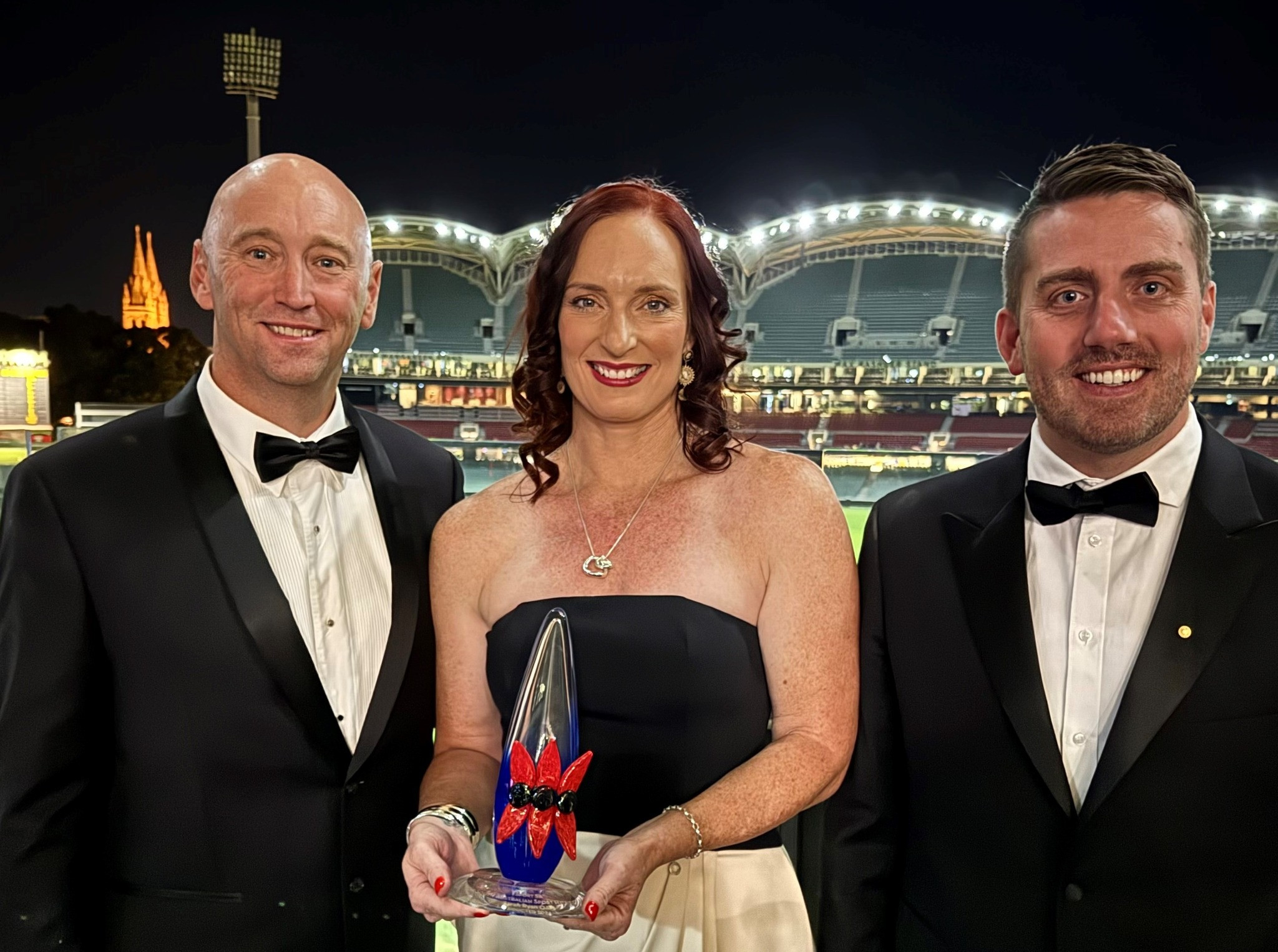Phil Rogers, Sarah Ryan and Matt Cowdrey Phil Rogers, Sarah Ryan and Matt Cowdrey