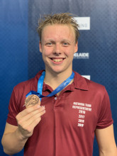 Tom Lightfoot - Age Champs medal Tom Lightfoot - Age Champs medal